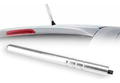 Antena De Teto Para Carro Haste Alumínio Anodizado Tuning