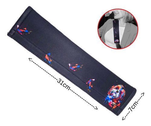 Protetor Cinto Segurança Adulto E Infantil Shih Tzu