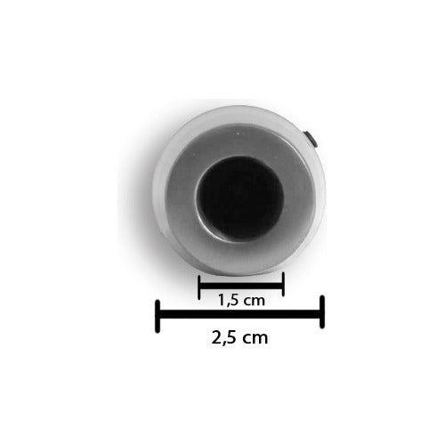 Manopla De Cambio Esportiva Speed Universal - Prata