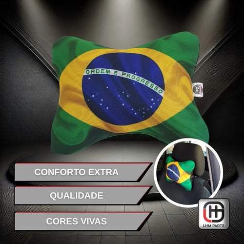 Almofada Apoio Cervical De Pescoço E Cabeça Em Neoprene