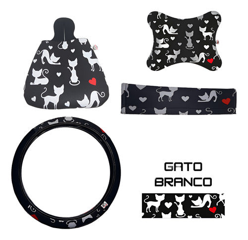 Capa Volante, Protetor Cinto, Lixeira E Almofada Em Neoprene