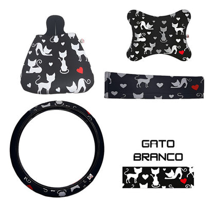 Capa Volante, Protetor Cinto, Lixeira E Almofada Em Neoprene