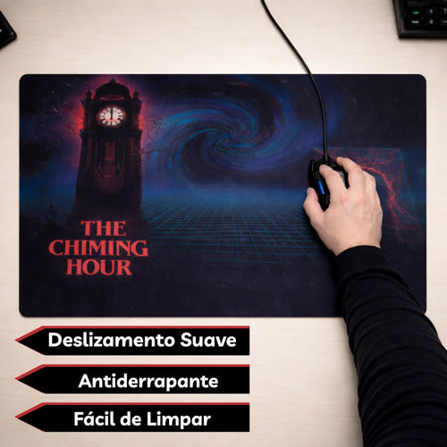 Mouse Pad Gamer Personalizado Grande 68x40 Série Personagem