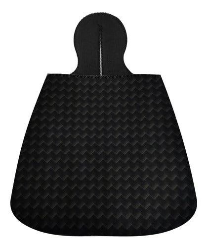 Lixeira De Carro Auto Em Neoprene - Lixocar - Preto Preto