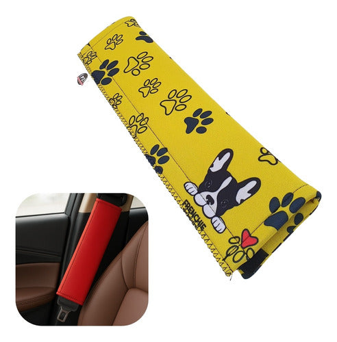 Protetor Cinto De Segurança Para Carro 2 Un Neoprene Capa