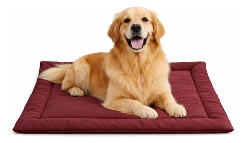 Caminha Pet Porte Grande Almofada Cama Cachorro/gato G Vinho Liso