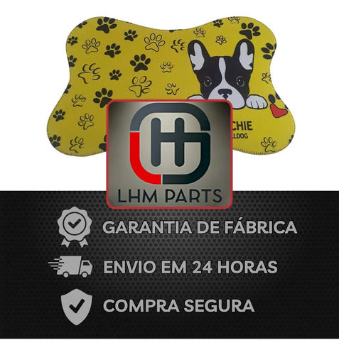 Tapete Comedouro Pet Antiderrapante Americano Cachorro Gato