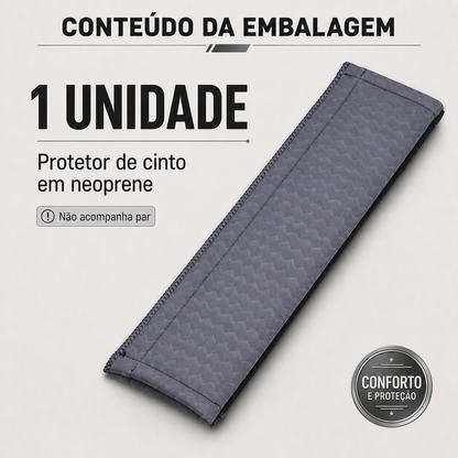 Capa Protetor de Cinto de Segurança em Neoprene