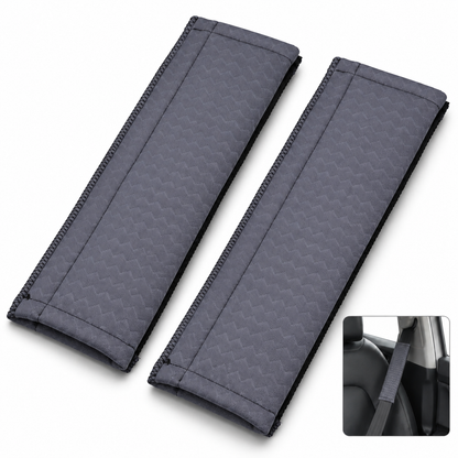 Capa Protetor de Cinto de Segurança em Neoprene - Kit Com 2 Unidades
