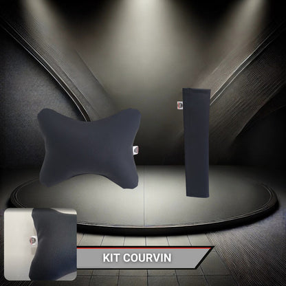Kit 2 Protetor + Almofada Cinto Segurança Carro Apoio