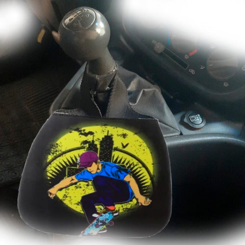 Lixeira De Carro Auto Em Neoprene  Várias Estampas - Lixocar