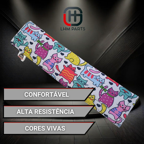 Protetor Cinto De Segurança Para Carro 2 Un Neoprene Capa