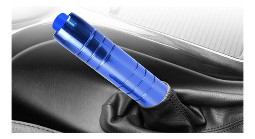 Manopla Freio De Mão Alumínio Anodizada Com Pino