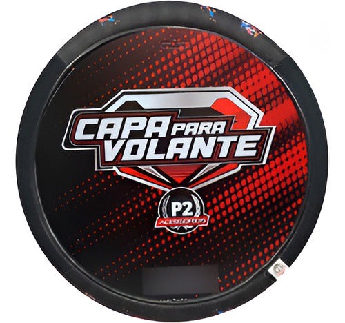 Capa De Volante Em Neoprene Preto - Shih Tzu