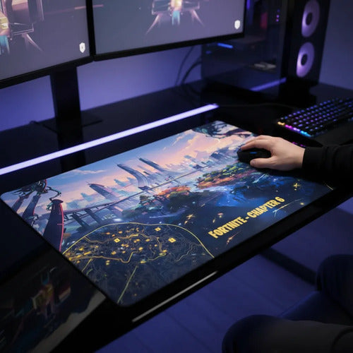 Mouse Pad Gamer Personalizado Grande 68x40 Série Personagem