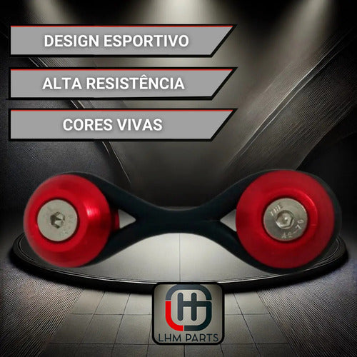 Trava De Para-choque Decorativa Quick Release - Anilha (não Serve Para Segurar O Para-choque. Apenas Decoração)
