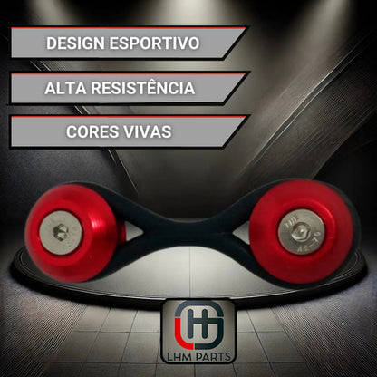 Trava De Para-choque Decorativa Quick Release - Anilha (não Serve Para Segurar O Para-choque. Apenas Decoração)