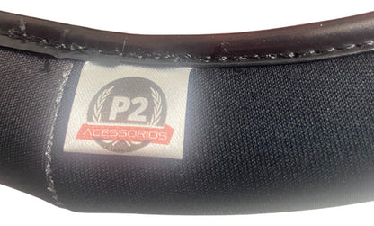 Capa De Volante Em Neoprene Preto - Lulu Pomerânia