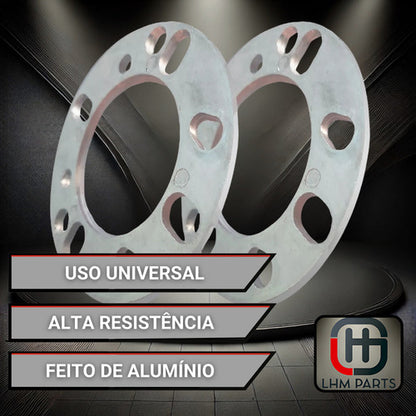 Alargador Espaçador De Rodas 2 Unidades 5mm Carro Universal