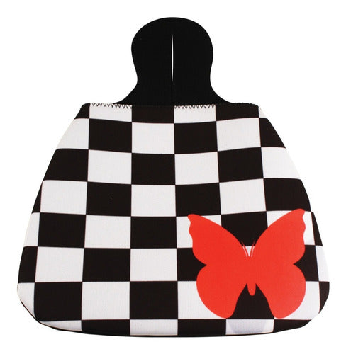 Lixeira De Carro Auto Em Neoprene  Várias Estampas - Lixocar