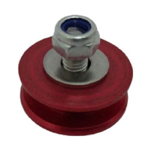 Trava De Para-choque Anilha  Quick Realease - Vermelho