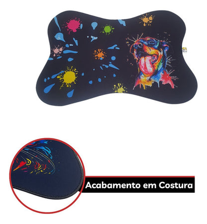 Tapete Comedouro Pet Americano Para Tigelas Cachorro Gato