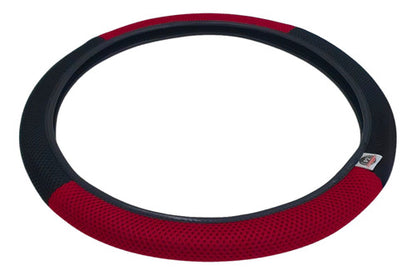 Capa De Volante Esportiva Ventilada P/ Carro 38cm Costurada