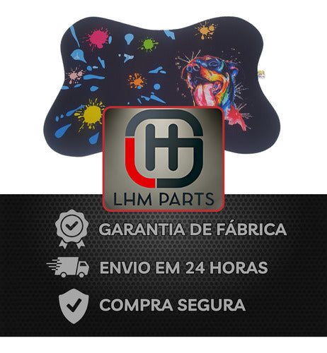 Tapete Comedouro Pet Antiderrapante Americano Cachorro Gato