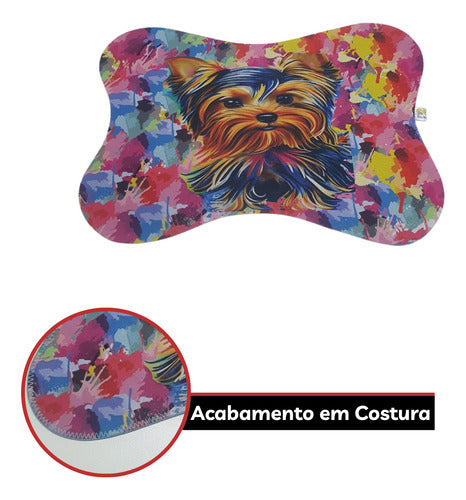 Tapete Comedouro Pet Americano Para Tigelas Cachorro Gato