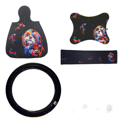 Capa Volante, Protetor Cinto, Lixeira E Almofada Em Neoprene