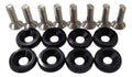 Parafusos Kit Fender Washers 8 Peças E Placa Carro / Moto M6