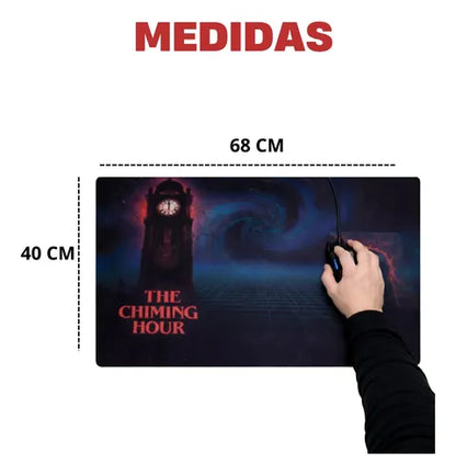Mouse Pad Gamer Personalizado Grande 68x40 Série Personagem