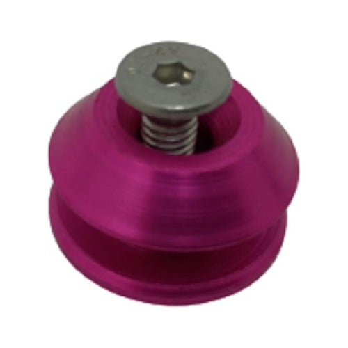 Trava De Para-choque Anilha  Quick Realease - Rosa