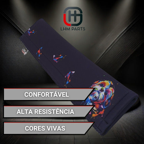 Protetor Cinto De Segurança Para Carro 2 Un Neoprene Capa
