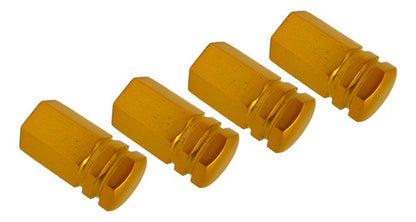 Tampa Válvula Pneu Carro Sextavada Grande - 4pc Várias Cores