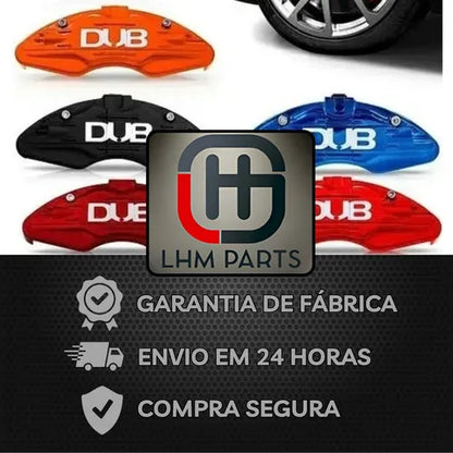 Capa Esportiva Para Pinça De Freio 2 Peças - Várias Cores M3
