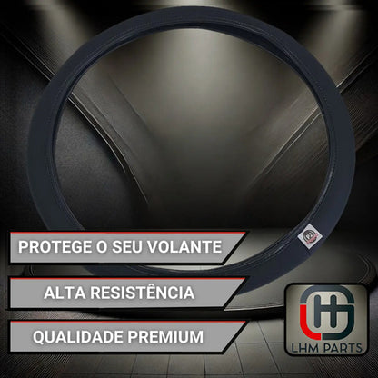 Capa De Volante Universal Em Courvin Couro Esportivo