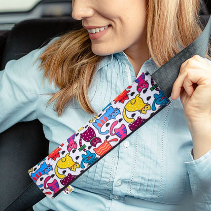 Protetor Cinto De Segurança Para Carro 2 Un Neoprene Capa
