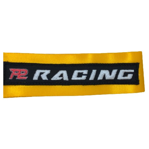 Tow Strap Hook Cinta Reboque Engate Parafusado - Amarelo