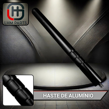 Antena De Teto Para Carro Haste Alumínio Anodizado Tuning
