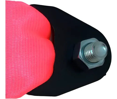 Tow Strap Hook Cinta Reboque Engate Parafusado - Rosa