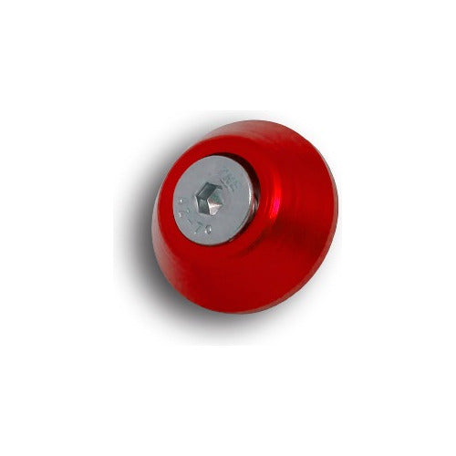 Trava De Para-choque Chapa Prata - Vermelho (aplicação)