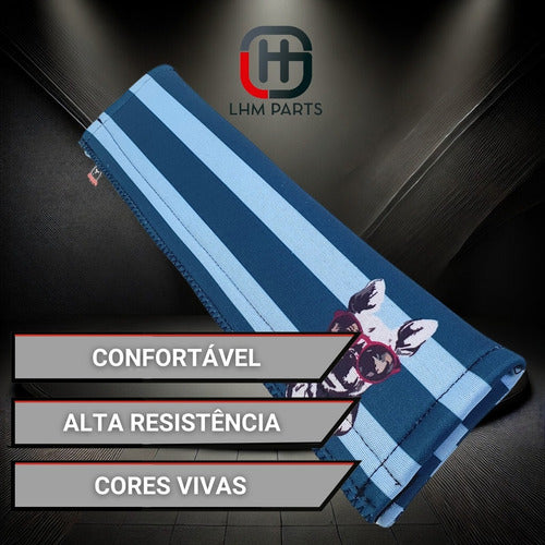 Protetor Cinto De Segurança Para Carro 2 Un Neoprene Capa