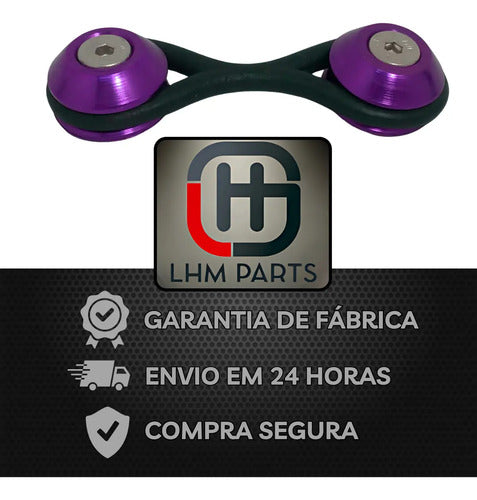Trava De Para-choque Decorativa Quick Release - Anilha (não Serve Para Segurar O Para-choque. Apenas Decoração)