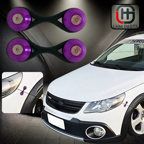 Trava De Para-choque Decorativa Quick Release - Anilha