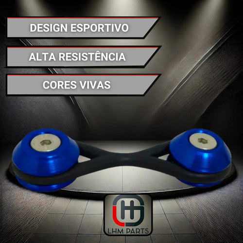 Trava De Para-choque Decorativa - Anilha Decoração Azul
