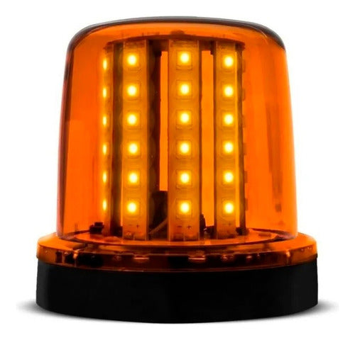 Giroflex Giroled  54 Leds Luz Emergência  12v 24v 10w Âmbar