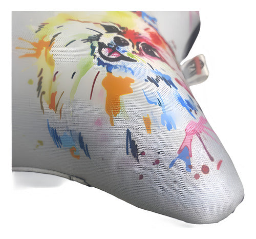 Almofada Apoio Cervical Depescoço Para Carro -lulu Pomerânia