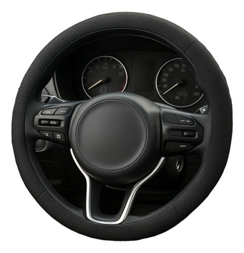 Capa De Volante Esportiva Ventilada P/ Carro 38cm Costurada