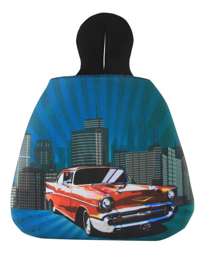 Lixeira De Carro Auto Em Neoprene  Várias Estampas - Lixocar